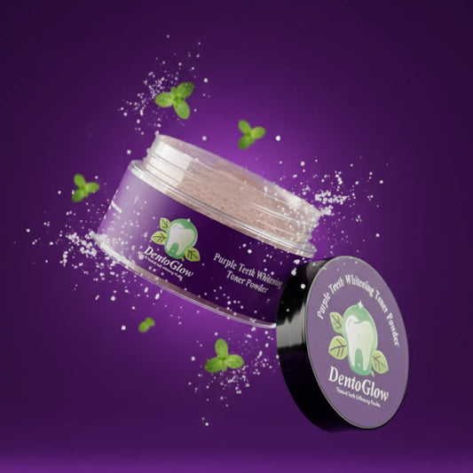 Purple Teeth Whitening Powder