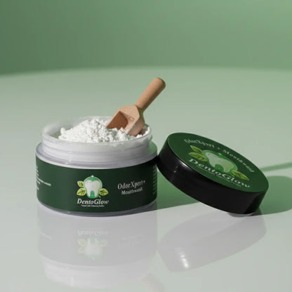 OdorXpert + Mouthwash Teeth Whitening Powder