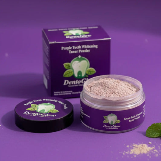 Purple Teeth Whitening Powder