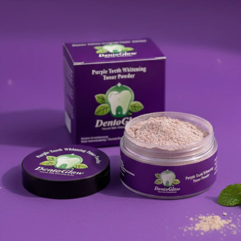 Purple Teeth Whitening Powder
