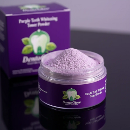 Dento Glow Combo Pack | OdorXpert + Purple Teeth Whitening Powder
